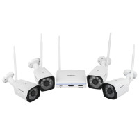Комплект відеоспостереження бездротовий Wi-Fi на 4 камери 3MP GV-IP-K-W58/04 (Lite) Комплект відеоспостереження бездротовий Wi-Fi на 4 камери 3MP GV-IP-K-W58/04 (Lite)