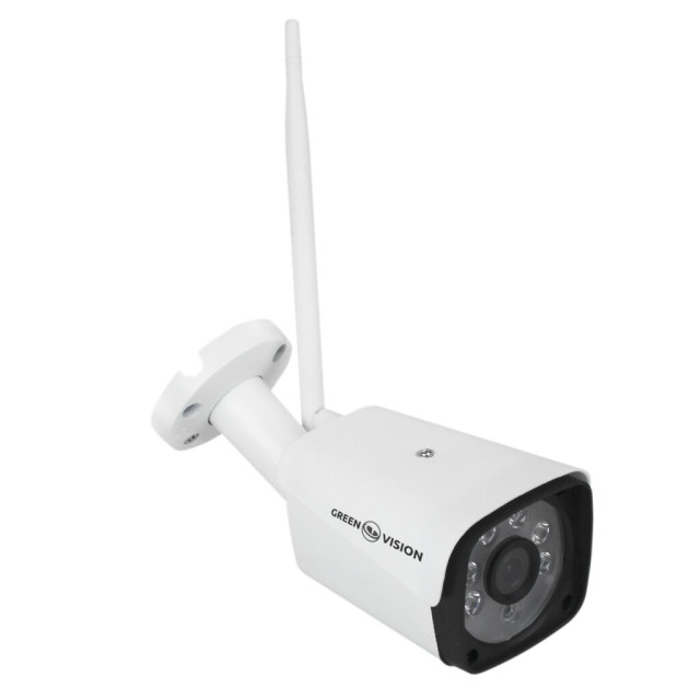 Комплект відеоспостереження бездротовий Wi-Fi на 4 камери 3MP GV-IP-K-W58/04 (Lite) Комплект відеоспостереження бездротовий Wi-Fi на 4 камери 3MP GV-IP-K-W58/04 (Lite)