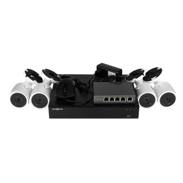 Комплект відеоспостереження GV-IP-K-L22/04 1080P