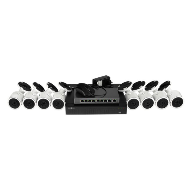 Комплект видеонаблюдения GV-IP-K-L23/08 1080P Комплект видеонаблюдения GV-IP-K-L23/08 1080P