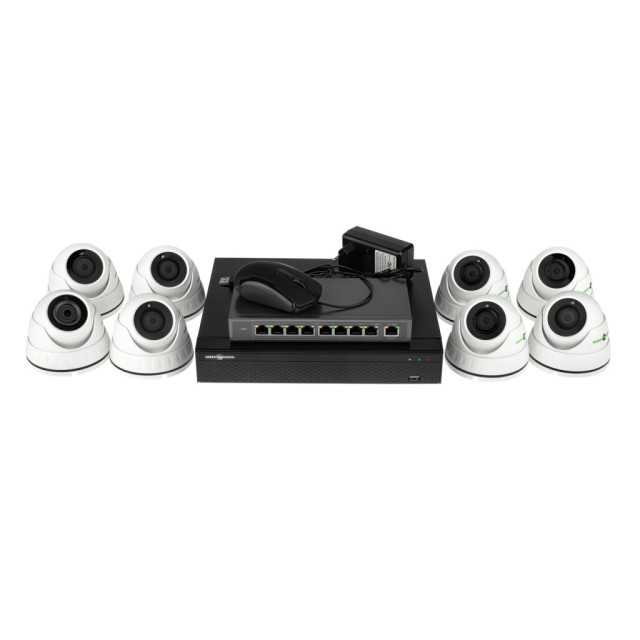 Комплект видеонаблюдения GV-IP-K-L26/08 1080P Комплект видеонаблюдения GV-IP-K-L26/08 1080P