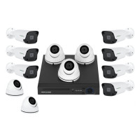 Комплект видеонаблюдения на 12 GHD камер 2MP для улицы GreenVision GV-K-W64/12 (Lite) Комплект видеонаблюдения на 12 GHD камер 2MP для улицы GreenVision GV-K-W64/12 (Lite)