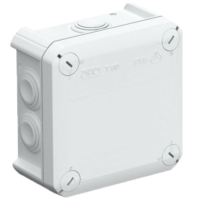Коробка распределительная OBO Bettermann наружная с резинками T-60 114х114х57 IP66 Коробка распределительная OBO Bettermann наружная с резинками T-60 114х114х57 IP66