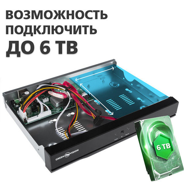 Відеореєстратор NVR GV-N-S 007/16 1080p