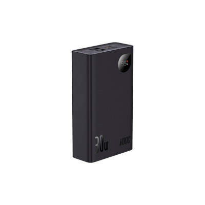 Внешний аккумулятор Baseus Adaman 2 Metal Digital Display 30W 20000mAh Черный (VOOC) (PPAD050001) Внешний аккумулятор Baseus Adaman 2 Metal Digital Display 30W 20000mAh Черный (VOOC) (PPAD050001)