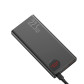 Зовнішній акумулятор Baseus Adaman Metal Digital Display QC 22.5W 20000mAh Чорний PPAD000101