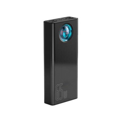 Внешний аккумулятор Baseus Amblight Digital Display 65W 30000mAh Черный (PPLG000101) Внешний аккумулятор Baseus Amblight Digital Display 65W 30000mAh Черный (PPLG000101)