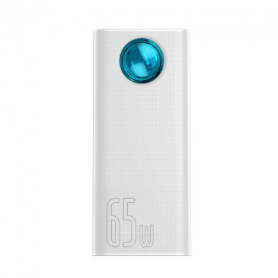 Внешний аккумулятор Baseus Amblight Digital Display Quick Charge 65W 30000mAh Белый (PPLG-A02) Внешний аккумулятор Baseus Amblight Digital Display Quick Charge 65W 30000mAh Белый (PPLG-A02)
