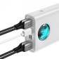 Зовнішній акумулятор Baseus Amblight Digital Display Quick Charge 65W 30000mAh Білий (PPLG-A02) Зовнішній акумулятор Baseus Amblight Digital Display Quick Charge 65W 30000mAh Білий (PPLG-A02)