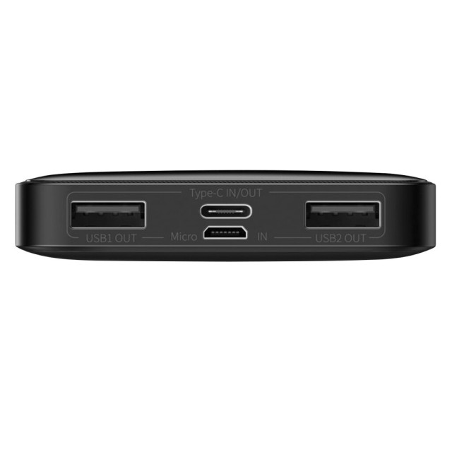 Зовнішній акумулятор Baseus Bipow Digital Display 10000mAh 15W Чорний (PPDML-I01)