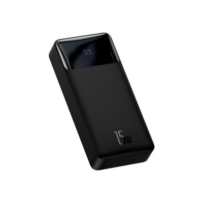 Внешний аккумулятор Baseus Bipow Digital Display 20000mAh 15W Черный (PPBD050101) Внешний аккумулятор Baseus Bipow Digital Display 20000mAh 15W Черный (PPBD050101)
