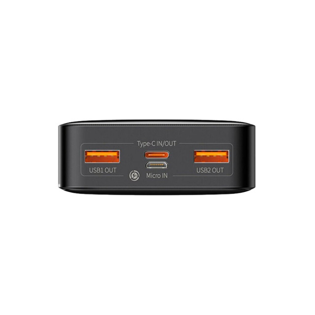 Зовнішній акумулятор Baseus Bipow Digital Display 20000mAh 20W Черный (PPBD050501)