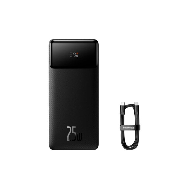 Зовнішній акумулятор Baseus Bipow Digital Display 20000mAh 25W Черный (PPBD020301)