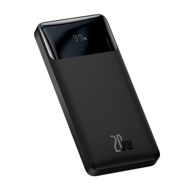 Зовнішній акумулятор Baseus Bipow Digital Display QC 20W 10000mAh Чорний PPDML-L01