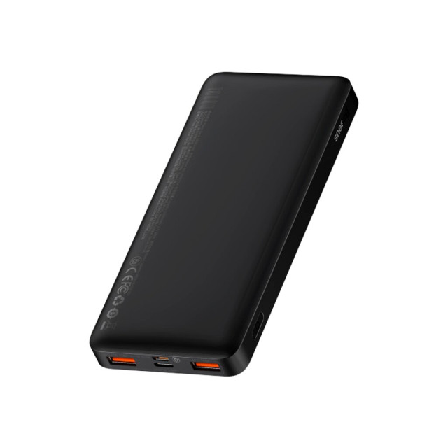 Зовнішній акумулятор Baseus Bipow Digital Display QC 20W 10000mAh Чорний PPDML-L01