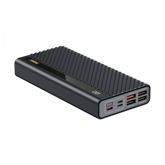 Внешний аккумулятор Remax Hunyo II 22.5W QC+PD 30000mAh Черный (RPP-197) Внешний аккумулятор Remax Hunyo II 22.5W QC+PD 30000mAh Черный (RPP-197)