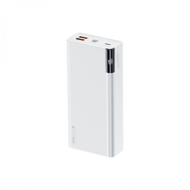 Внешний аккумулятор Remax Riji 22.5W QC+PD 30000mAh Белый (RPP-257) Внешний аккумулятор Remax Riji 22.5W QC+PD 30000mAh Белый (RPP-257)