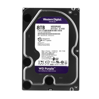 Жесткий диск Western Digital 8TB Purple (WD82PURZ) Жесткий диск Western Digital 8TB Purple (WD82PURZ)