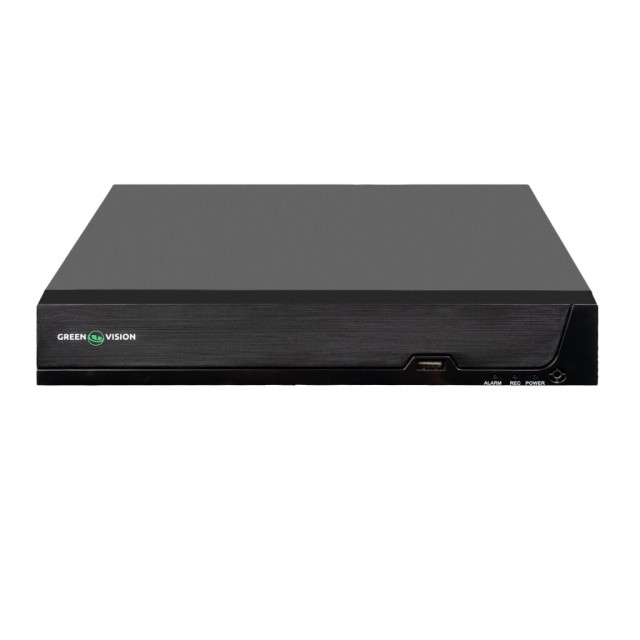 IP відеореєстратор 10-канальний 8MP NVR GreenVision GV-N-S024/08 (8POE) (Lite) IP відеореєстратор 10-канальний 8MP NVR GreenVision GV-N-S024/08 (8POE) (Lite)