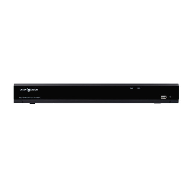 IP видеорегистратор 16-канальный 12MP NVR GreenVision GV-N-I017/16 12MP 12MP (V2) IP видеорегистратор 16-канальный 12MP NVR GreenVision GV-N-I017/16 12MP 12MP (V2)