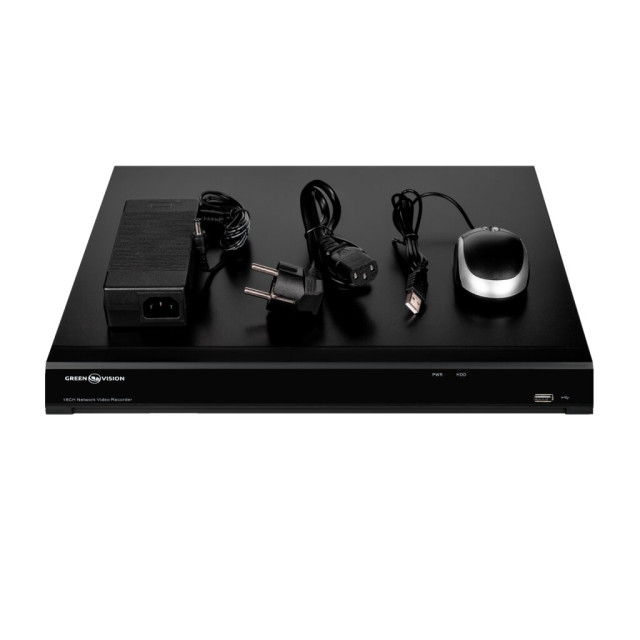 IP видеорегистратор 16-канальный 12MP NVR GreenVision GV-N-I017/16 12MP 12MP (V2) IP видеорегистратор 16-канальный 12MP NVR GreenVision GV-N-I017/16 12MP 12MP (V2)