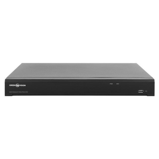 IP видеорегистратор 32-канальный 12MP NVR GreenVision GV-N-I018/32 IP видеорегистратор 32-канальный 12MP NVR GreenVision GV-N-I018/32