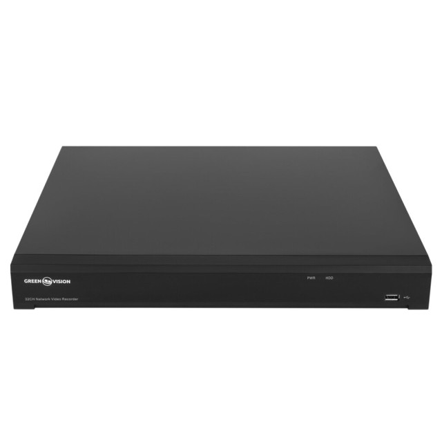 IP видеорегистратор 32-канальный 12MP NVR GreenVision GV-N-I018/32 IP видеорегистратор 32-канальный 12MP NVR GreenVision GV-N-I018/32