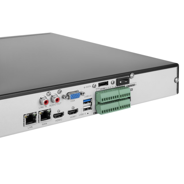 IP видеорегистратор 32-канальный 12MP NVR GreenVision GV-N-I018/32 IP видеорегистратор 32-канальный 12MP NVR GreenVision GV-N-I018/32