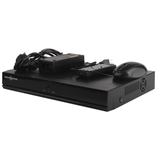 IP відеореєстратор 32-канальний 5MP NVR GreenVision GV-N-S002/32 IP відеореєстратор 32-канальний 5MP NVR GreenVision GV-N-S002/32