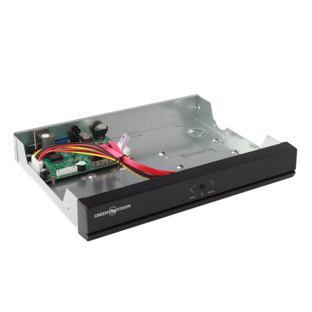 IP відеореєстратор 32-канальний 5MP NVR GreenVision GV-N-S002/32 IP відеореєстратор 32-канальний 5MP NVR GreenVision GV-N-S002/32