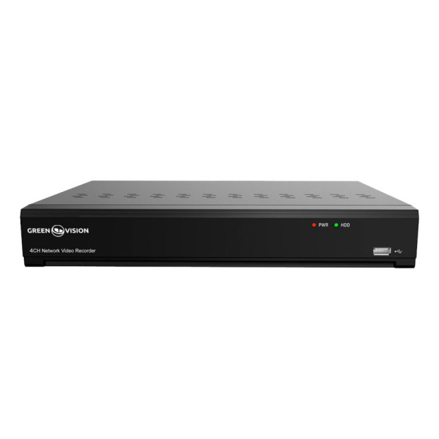 IP видеорегистратор 4-канальный 8MP NVR GreenVision GV-N-I015/04 IP видеорегистратор 4-канальный 8MP NVR GreenVision GV-N-I015/04