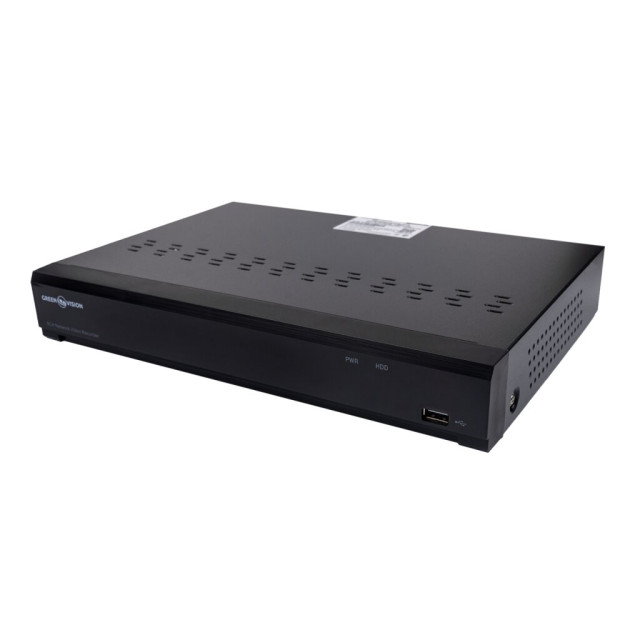 IP відеореєстратор 8-канальний 12MP NVR GreenVision GV-N-I016/08 (A) IP відеореєстратор 8-канальний 12MP NVR GreenVision GV-N-I016/08 (A)