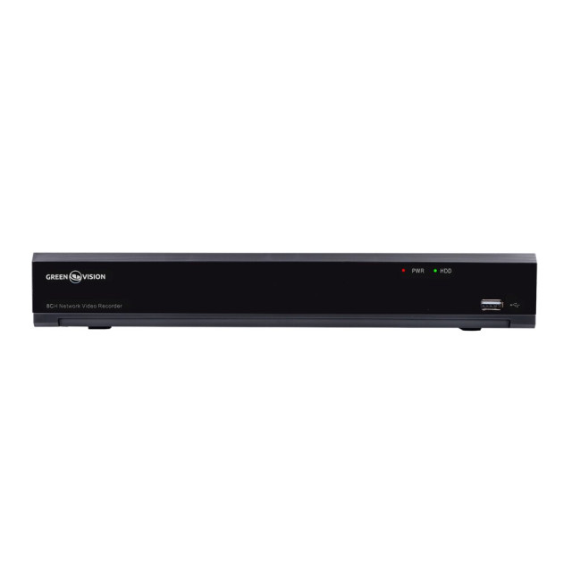 IP відеореєстратор 8-канальний 12MP NVR GreenVision GV-N-I016/08 (A) IP відеореєстратор 8-канальний 12MP NVR GreenVision GV-N-I016/08 (A)