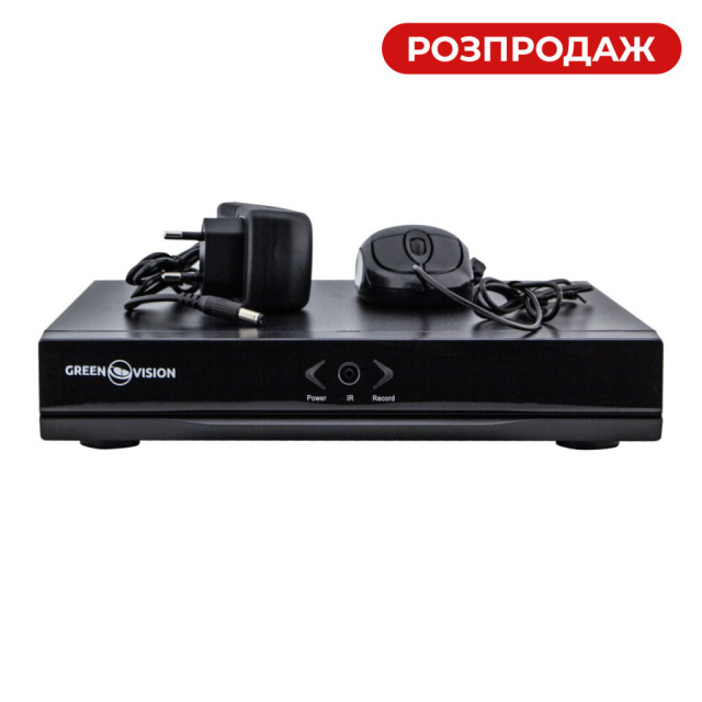 IP видеорегистратор 9-канальный 8MP NVR GreenVision GV-N-S012/09 (Lite) IP видеорегистратор 9-канальный 8MP NVR GreenVision GV-N-S012/09 (Lite)