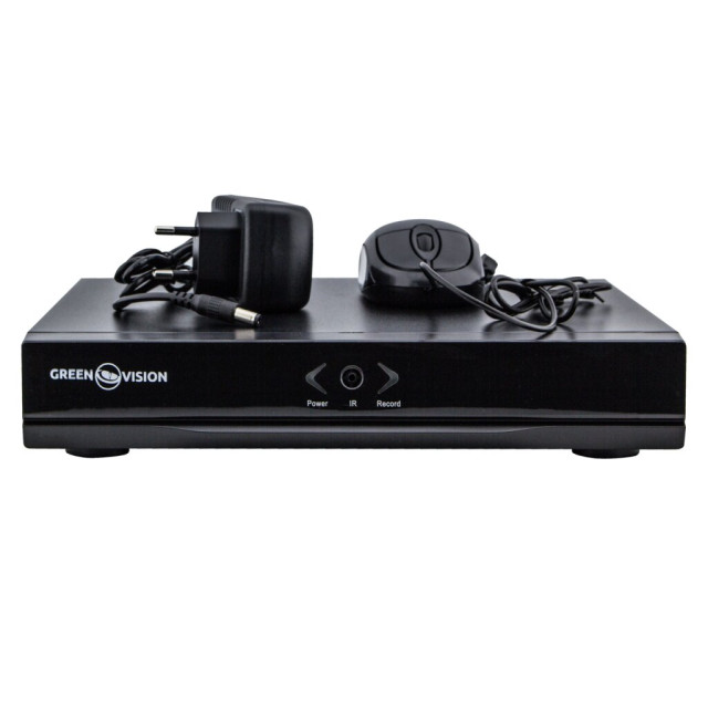 IP видеорегистратор 9-канальный 8MP NVR GreenVision GV-N-S012/09 (Lite) IP видеорегистратор 9-канальный 8MP NVR GreenVision GV-N-S012/09 (Lite)