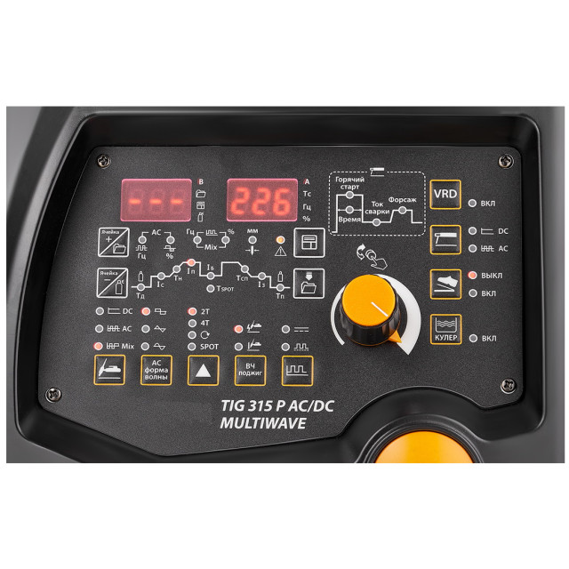 Аппарат аргонодуговой сварки TIG-315P AC/DC (E202) Аппарат аргонодуговой сварки TIG-315P AC/DC (E202)