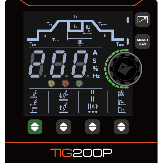 Апарат аргонодугового зварювання Jasic TIG-200Р (W2S52) EVO20 Апарат аргонодугового зварювання Jasic TIG-200Р (W2S52) EVO20