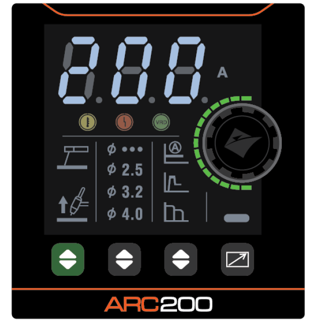 Зварювальний інвертор Jasic ARC-200 (Z2S32) EVO20 Зварювальний інвертор Jasic ARC-200 (Z2S32) EVO20