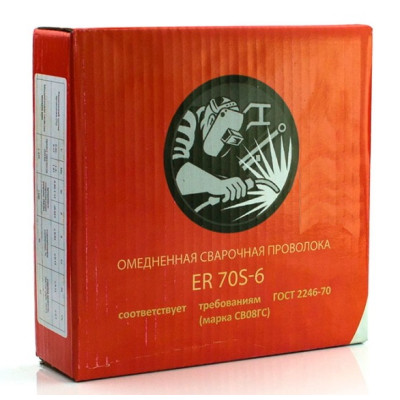 Проволока ER70S-6 0.8 мм 4.35 кг Проволока ER70S-6 0.8 мм 4.35 кг