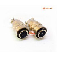 Разъем XS12 K2P кабельный, штекер, 2pin