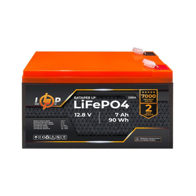Аккумулятор LogicPower LP LiFePО4 12,8V - 7Ah (90Wh) Аккумулятор LogicPower LP LiFePО4 12,8V - 7Ah (90Wh)
