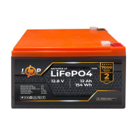 Акумулятор LogicPower LP LiFePO4 12V (12,8V) - 12 Ah (154Wh)
