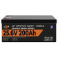 Аккумулятор LogicPower LP LiFePO4 24V (25,6V) - 200 Ah (5120Wh) (Smart BMS 100А) с BT пластик