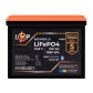 Аккумулятор LogicPower LP LiFePO4 12,8V - 100 Ah (1280Wh) (BMS 100A/50А) пластик Smart BT