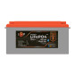 Аккумулятор LogicPower LP LiFePO4 12,8V - 160 Ah (2048Wh) (BMS 100A/80А) пластик Smart BT
