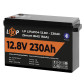 Акумулятор LogicPower LP LiFePO4 12V (12,8V) - 230 Ah (2944Wh) (Smart BMS 150А) з BT пластик Акумулятор LogicPower LP LiFePO4 12V (12,8V) - 230 Ah (2944Wh) (Smart BMS 150А) з BT пластик