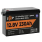 Акумулятор LogicPower LP LiFePO4 12V (12,8V) - 230 Ah (2944Wh) (Smart BMS 150А) з BT пластик Акумулятор LogicPower LP LiFePO4 12V (12,8V) - 230 Ah (2944Wh) (Smart BMS 150А) з BT пластик