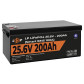 Аккумулятор LogicPower LP LiFePO4 24V (25,6V) - 200 Ah (5120Wh) (Smart BMS 100А) с BT пластик