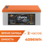 Акумулятор LogicPower LP LiFePO4 25,6V - 160 Ah (4096Wh) (BMS 200A/100А) пластик LCD Smart BT Акумулятор LogicPower LP LiFePO4 25,6V - 160 Ah (4096Wh) (BMS 200A/100А) пластик LCD Smart BT
