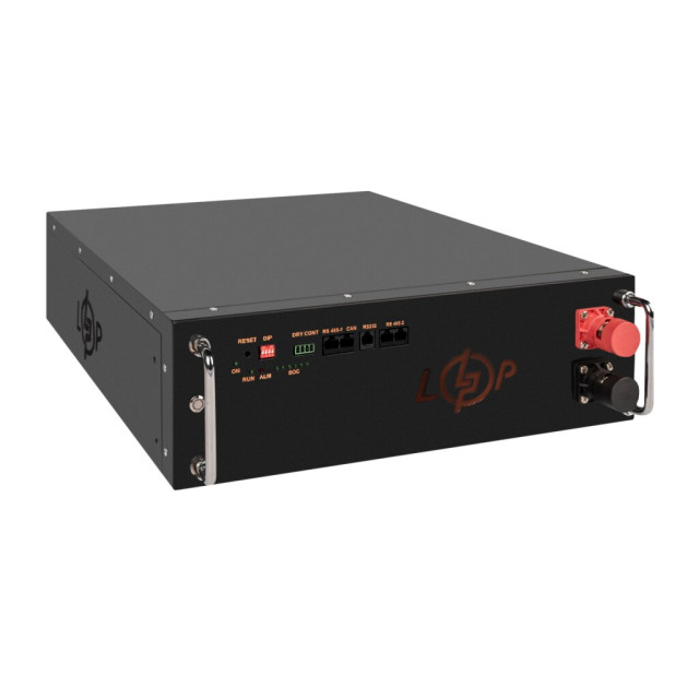 Акумулятор LogicPower LP LiFePO4 25,6V - 200 Ah (5120Wh) (BMS JK 150A/100А) RM RS485/CAN BL Акумулятор LogicPower LP LiFePO4 25,6V - 200 Ah (5120Wh) (BMS JK 150A/100А) RM RS485/CAN BL